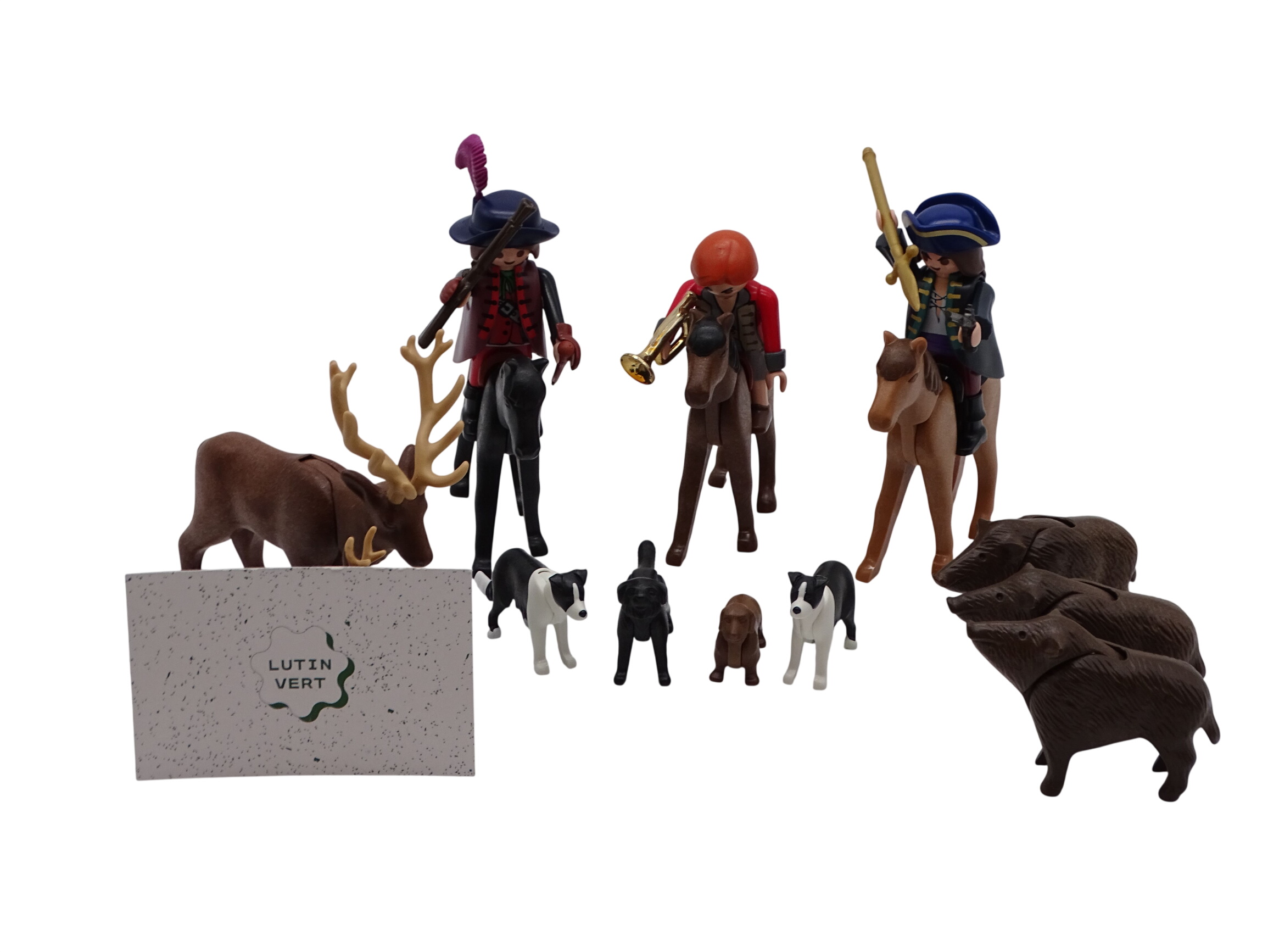 Playmobil pièce unique « Les chasseurs » d'occasion PLAYMOBIL - Dès 4 ans | Ref 13321 Très bon état -  reconditionné disponible sur Label Emmaüs